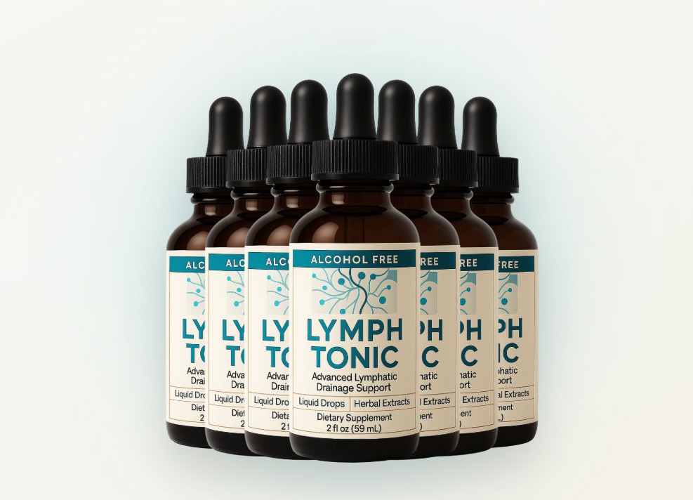 Lymph Tonic lymphatic drainage supplement official dropper bottle