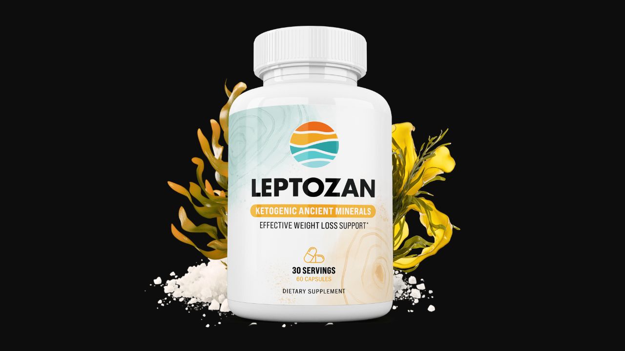 Leptozan weight loss supplement official bottle leptin resistance